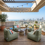 ⁦זוג פופים לגינה ומרפסת FLORENCE⁩ – תמונה ⁦5⁩