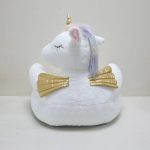 פוף חד קרן לילדים עם בובה תואמת |  UNICORN - שאנגו פופים וריהוט